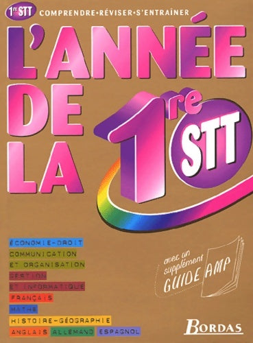 Livrenpoche : L'AD LA 1ERE STT - L'Année De Bordas - Livre
