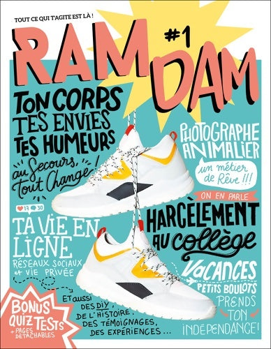 Livrenpoche : Ramdam #1 : Tout ce qui t'agite est là ! - Solène Chardronnet-Setton - Livre