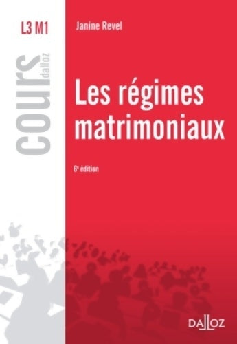 Livrenpoche : Les régimes matrimoniaux - Janine Revel - Livre