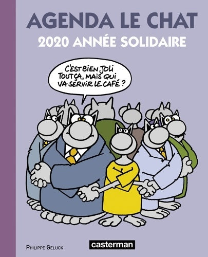 Livrenpoche : Agenda Le Chat 2020 - Philippe Geluck - Livre