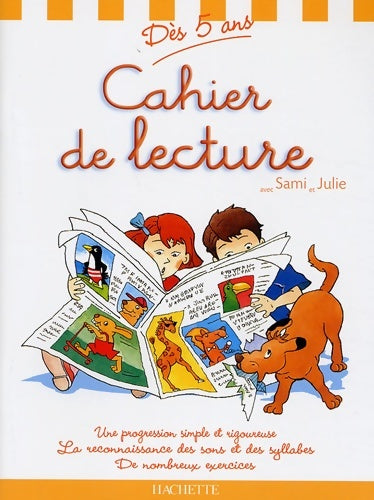 Livrenpoche : Cahier de lecture avec Sami et Julie : Dès 5 ans - Adeline Cecconello - Livre