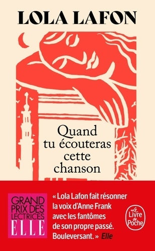 Livrenpoche : Quand tu écouteras cette chanson - Lola Lafon - Livre