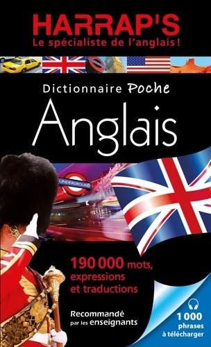Livrenpoche : Harrap's Dictionnaire Poche Anglais - Collectif - Livre