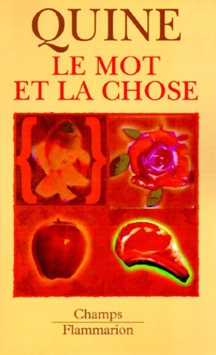Livrenpoche : Mot et la chose - Quine W. V. - Livre