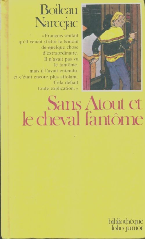 Livrenpoche : Sans Atout et le cheval fantôme - Pierre Boileau - Livre