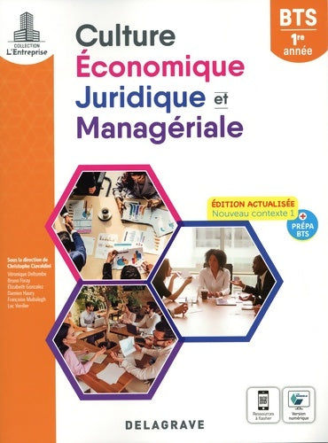 Livrenpoche : L'entreprise - Culture économique juridique et managériale . Pochette élève - Véronique Deltombe - Livre