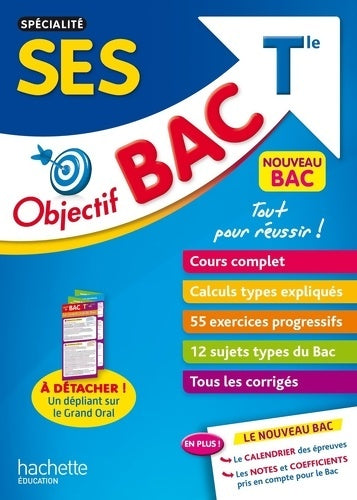 Livrenpoche : Objectif Bac - Spécialité Sciences Eco-Sociales Term - Marion Navarro - Livre