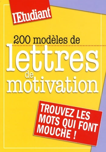 Livrenpoche : 200 Modèles de lettres de motivation - Jean-Marc Engelhard - Livre