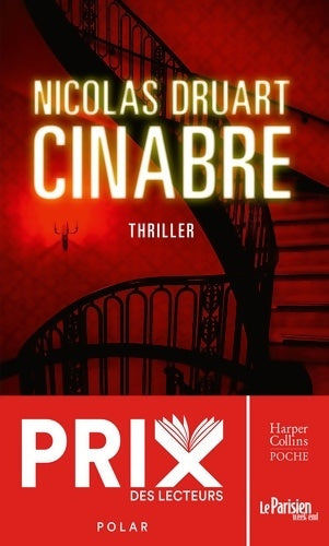 Livrenpoche : Cinabre : Prix HarperCollins Poche 2023 NOIR - Nicolas Druart - Livre