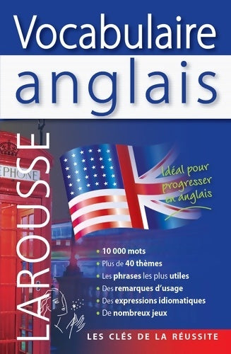 Livrenpoche : Larousse Vocabulaire anglais - Collectif - Livre