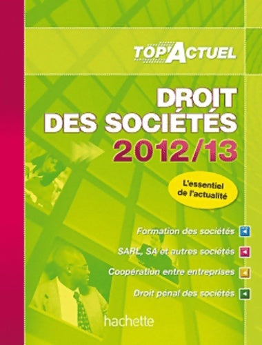 Livrenpoche : Droit des sociétés - Christiane Lamassa - Livre