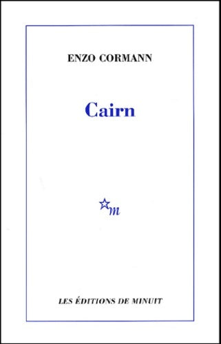 Livrenpoche : Cairn - Enzo Cormann - Livre