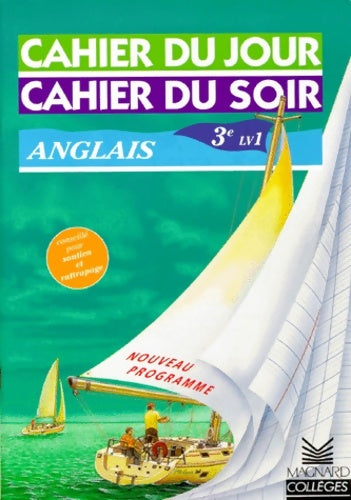 Livrenpoche : Cahier du jour cahier du soir : Anglais 3ème LV1 - Jean Cureau - Livre