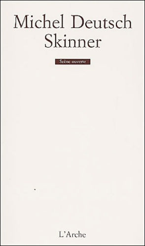 Livrenpoche : Skinner - Michel Deutsch - Livre