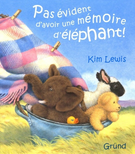 Livrenpoche : Pas évident d'avoir une mémoire d'éléphant ! - Kim Lewis - Livre