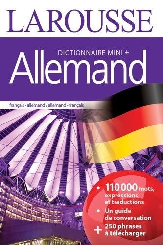 Livrenpoche : Mini dictionnaire Allemand : Français-Allemand Allemand-Français - Marc Chabrier - Livre