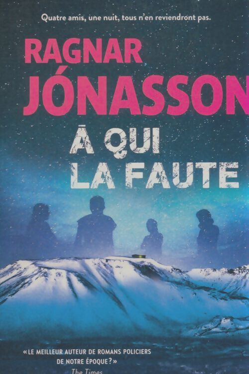 Livrenpoche : A qui la faute - Ragnar Jonasson - Livre