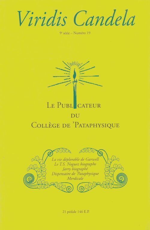 Livrenpoche : Viridis candela 9e série n°19 - Collectif - Livre