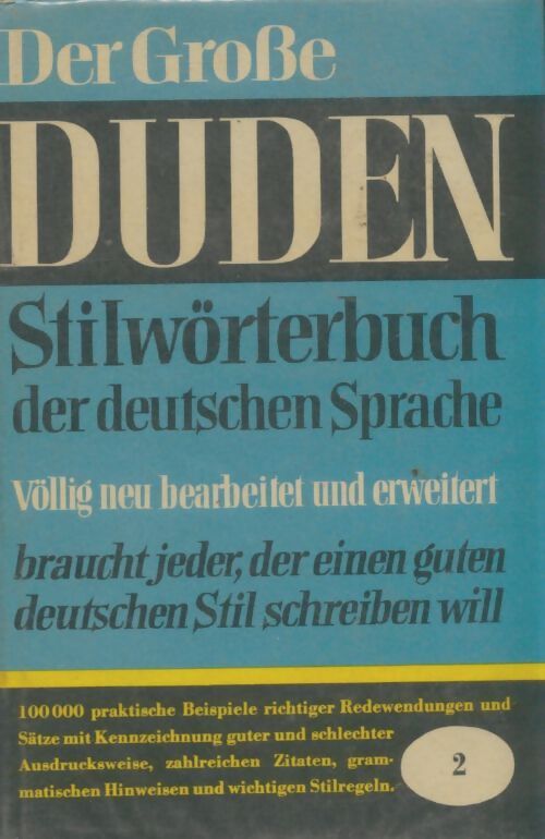 Livrenpoche : Duden Tome II - Collectif - Livre