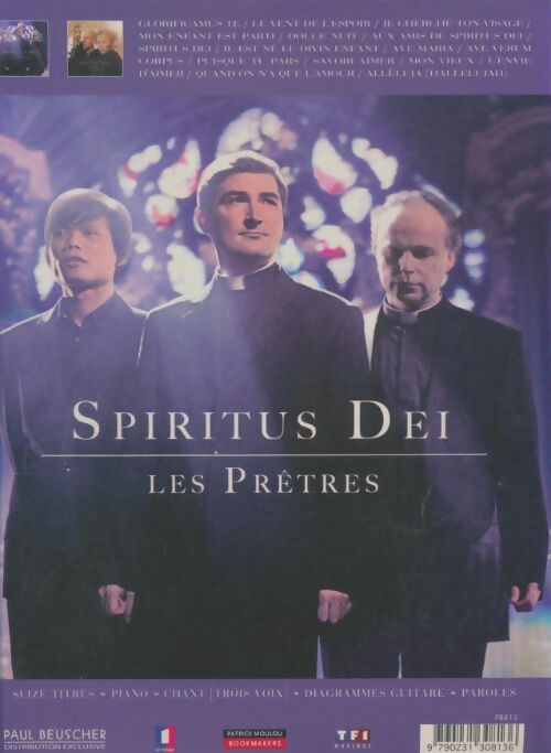 Livrenpoche : Gloria - spiritus dei --- chant guitare ou piano - Collectif - Livre