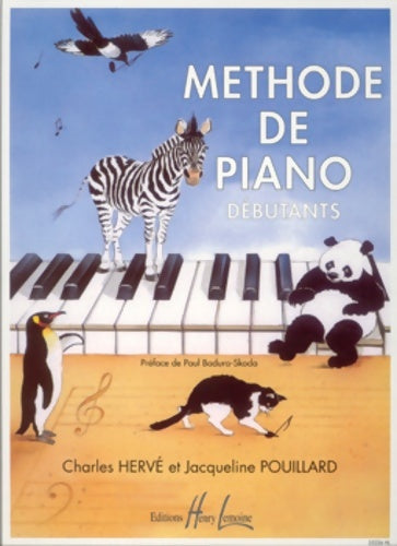 Livrenpoche : Méthode de piano débutants - Charles Herve - Livre
