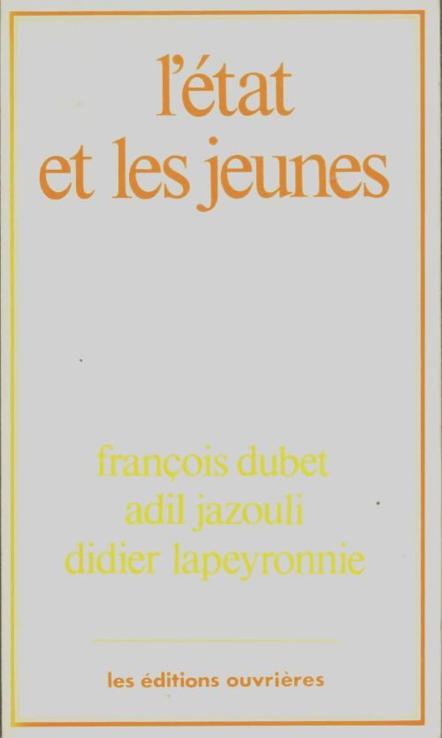 Livrenpoche : L'état et les jeunes - Collectif - Livre
