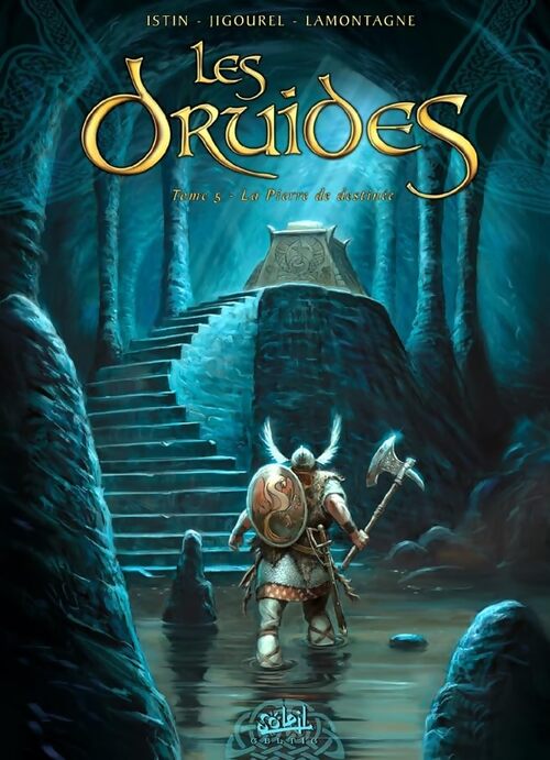 Livrenpoche : Les druides Tome V : La pierre de destinée - Jacques Lamontagne - Livre