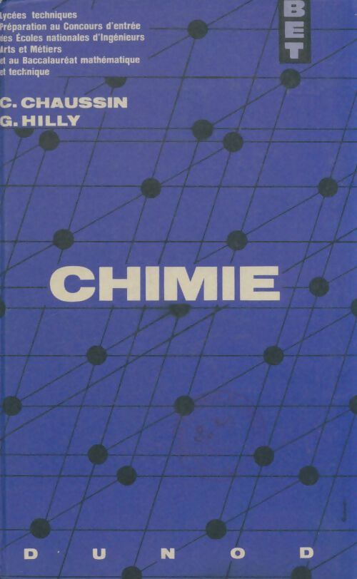 Livrenpoche : Chimie BET - C. Chaussin - Livre