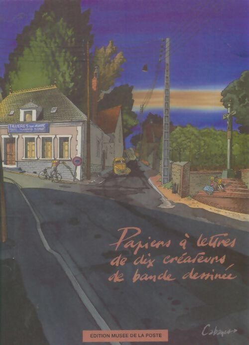 Livrenpoche : Papiers à lettres de dix créateurs de bande dessinée - Collectif - Livre