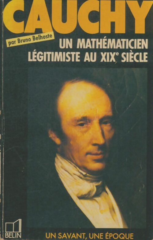 Livrenpoche : Cauchy - Bruno Belhoste - Livre