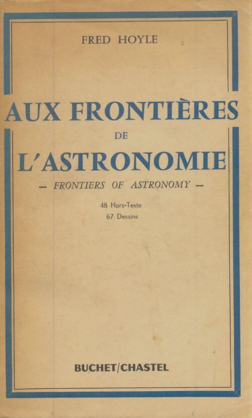 Livrenpoche : Aux frontières de l'astronomie - Fred Hoyle - Livre
