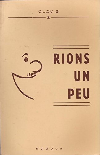 Livrenpoche : Rions un peu - Clovis Véran - Livre