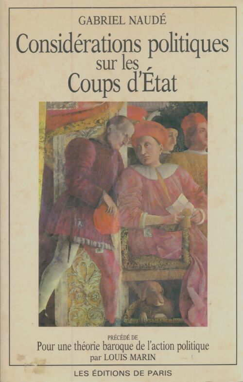 Livrenpoche : Considerations politiques sur les coups d'etat - Gabriel Naudé - Livre