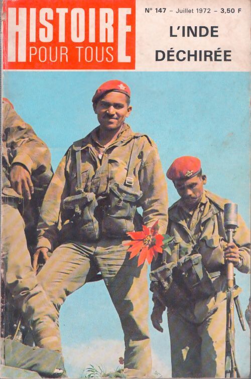 Livrenpoche : Histoire pour tous n°147 : L'Inde déchirée - Collectif - Livre