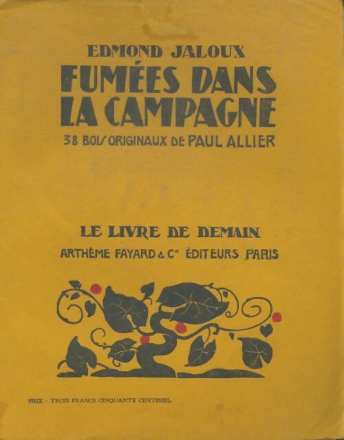 Livrenpoche : Fumées dans la campagne - Edmond Jaloux - Livre