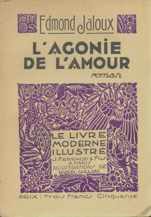 Livrenpoche : L'agonie de l'amour - Edmond Jaloux - Livre