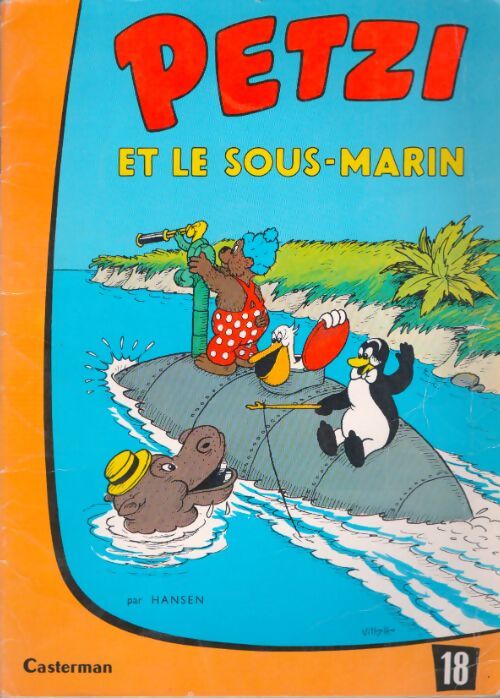 Livrenpoche : Petzi et le sous-marin - Carla Hansen - Livre