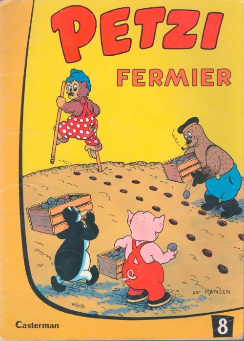 Livrenpoche : Petzi fermier - Carla Hansen - Livre