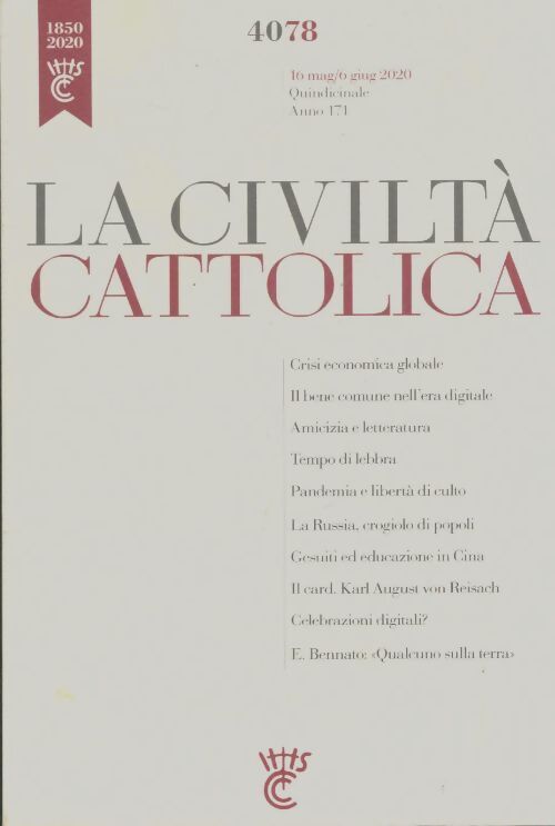 Livrenpoche : La civilta cattolica n°4078 - Collectif - Livre