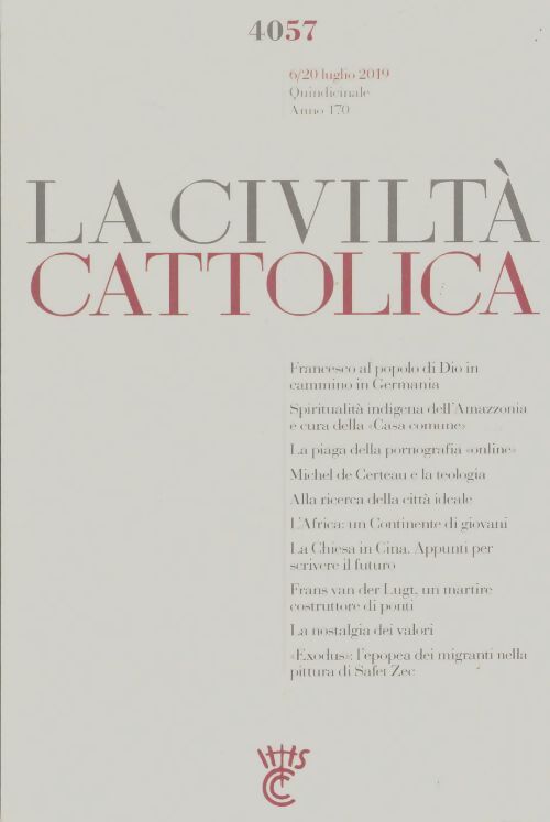 Livrenpoche : La civilta cattolica n°4057 - Collectif - Livre