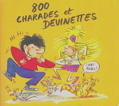 Livrenpoche : 800 charades et devinettes - Marie-France Floury - Livre