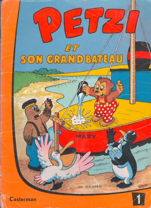 Livrenpoche : Petzi et son grand bateau - Carla Hansen - Livre