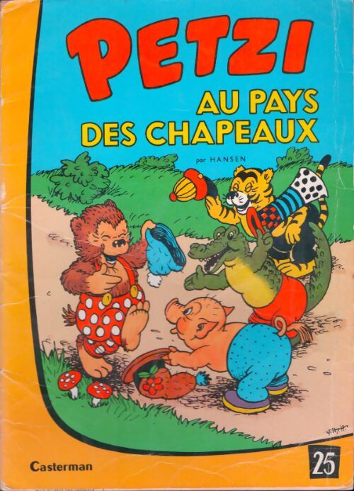 Livrenpoche : Petzi au pays des chapeaux - Carla Hansen - Livre