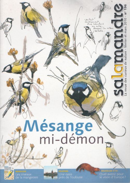 Livrenpoche : Salamandre n°196 : Mésange mi-démon - Collectif - Livre