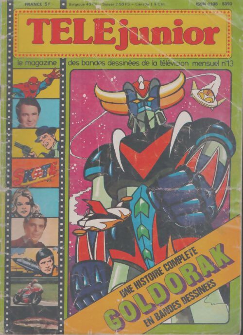 Livrenpoche : Télé Junior n°13 : Une histoire de Goldorak - Collectif - Livre