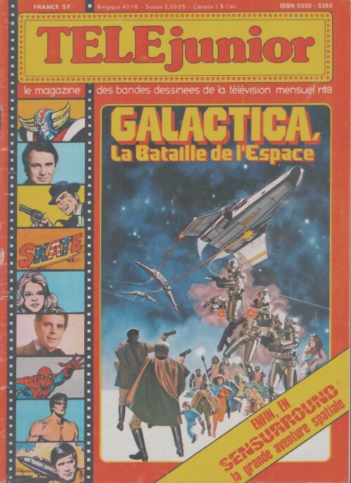 Livrenpoche : Télé Junior n°18 : Galactica - Collectif - Livre