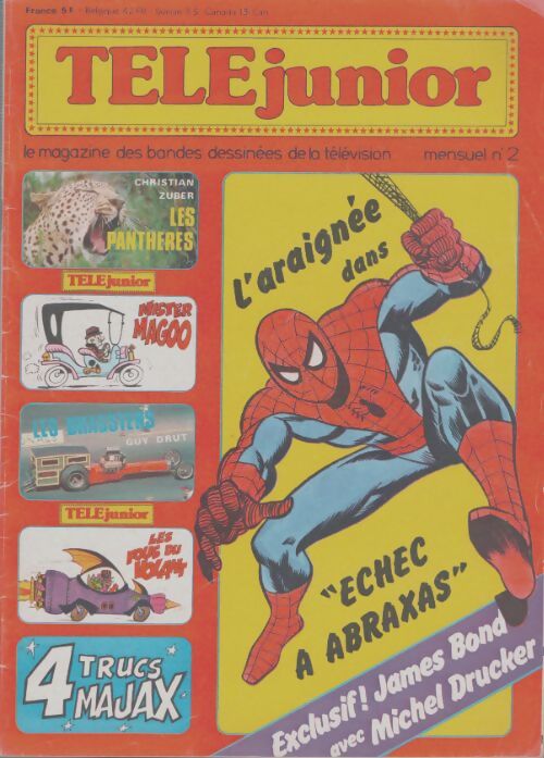 Livrenpoche : Télé Junior n°2 : L'araignée dans Echec à Abraxas - Collectif - Livre