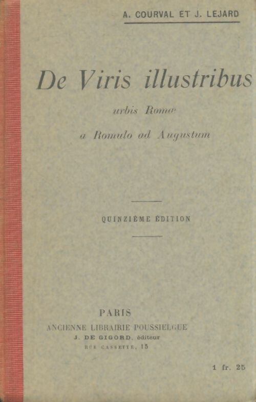 Livrenpoche : De viris illustribus - A Courval - Livre