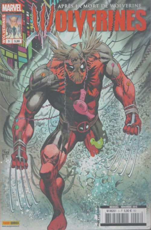 Livrenpoche : Wolverines - Après la mort de Wolverine... n°3 - Collectif - Livre