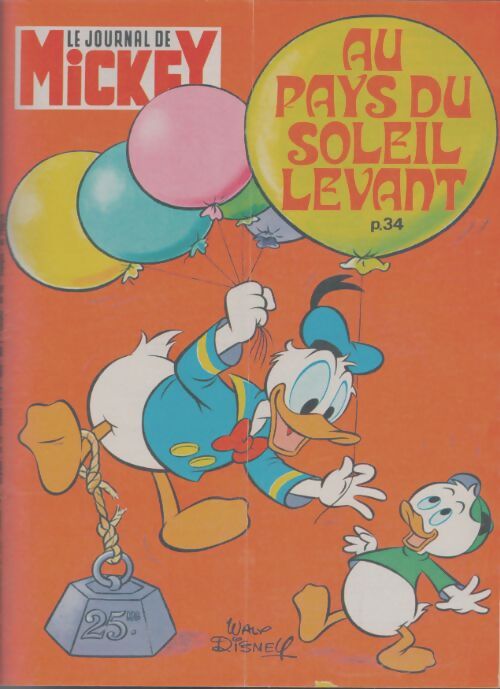 Livrenpoche : Le journal de Mickey n°1423 : Au pays du soleil levant - Collectif - Livre